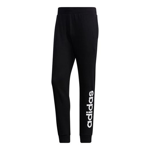 adidas neo M Essential LOGO Pants - Black GJ8923