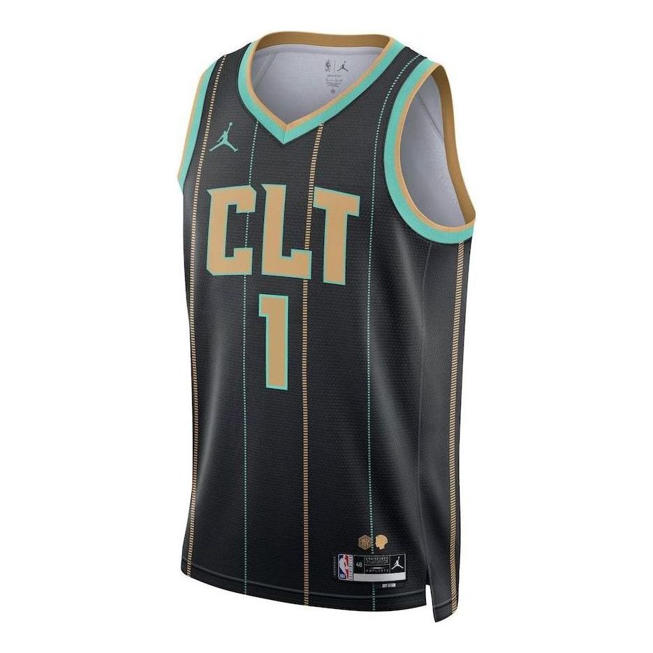 Air Jordan x NBA Charlotte Hornets 22-23 Statement Swingman Jersey 'Lamelo Ball 1' DQ0188-010