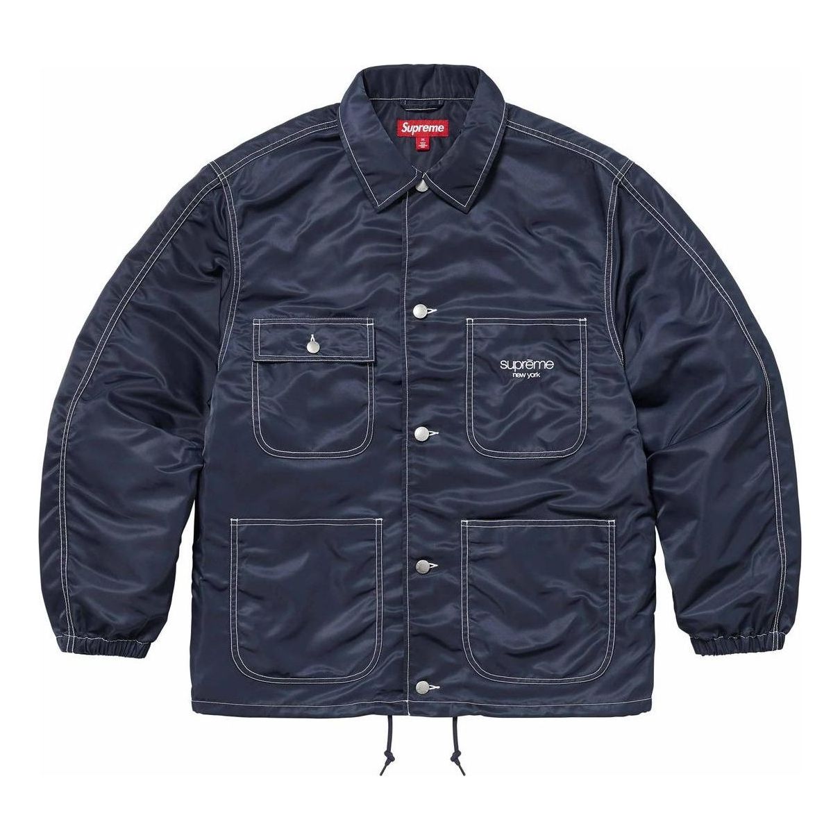 Supreme Nylon Chore Coat 'Navy' SUP-SS24-139