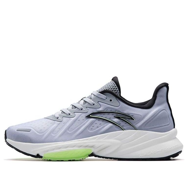 ANTA Runninng Series Sneakers 'Grey Black Green' 112215587S-4