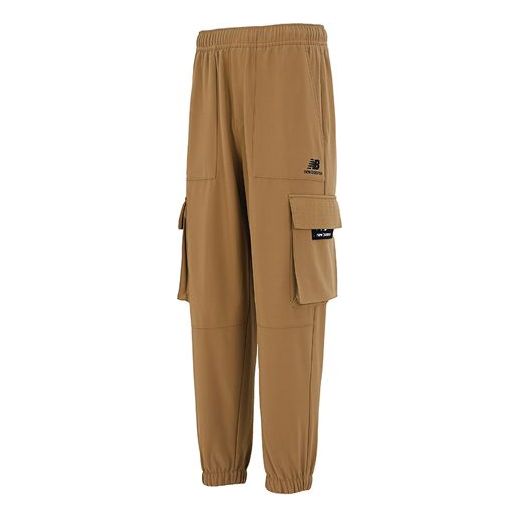 New Balance Fleece Cargo Pants 'Tan' AMP14314-OV