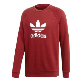 Men's adidas originals Trefoil Crew Red CX1897