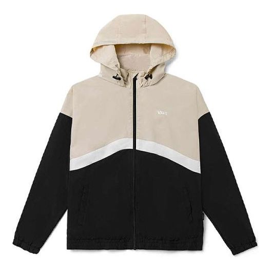 Men's Vans Colorblock Zipper Casual Hooded Jacket VN0A5H8X2N1