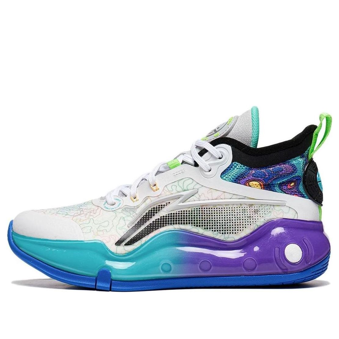 (GS) Li-Ning Pioneer Premium 3.0 'White Blue Purple' YKBT024-9