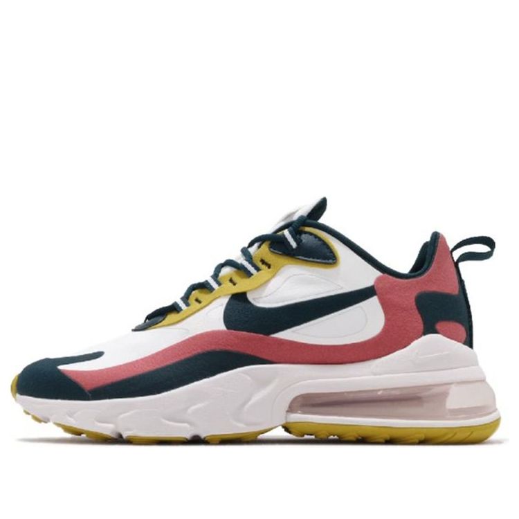 Nike Air Max 270 React 'White Turquoise Yellow' CT1264-103