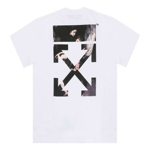 Off-White Caravaggio Arrow SS Over Tee OWKC038S20-5004-WH
