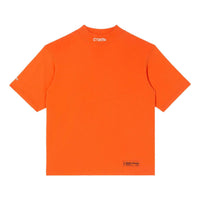 HERON PRESTON Turtleneck CTNMB T-shirt 'Orange White' HMAA021C99JER0012201