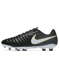Nike Tiempo Ligera IV FG 'Black White Gold' 897744-002