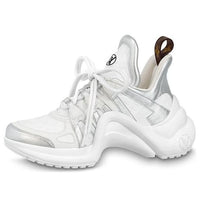 (WMNS) LOUIS VUITTON LV Archlight Sneakers 'White Mini Monogram Silver' 1ABVFL