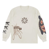Travis Scott Air Records Long Sleeve T-shirt 'Natural' CJFN-SS83