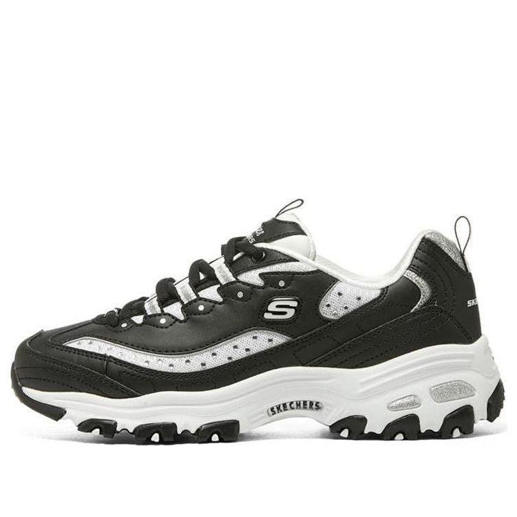 (WMNS) Skechers D'Lites 1.0 'Black White' 149925-BKW