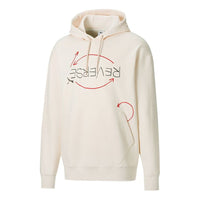 PUMA x Michael Lau Crossover Casual Sports Printing Pullover Beige 530357-75