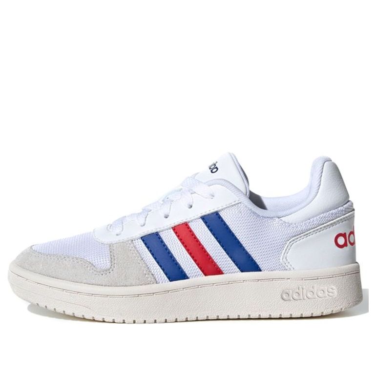 (GS) adidas neo Hoops 2.0 K 'White Blue Red' FW9120