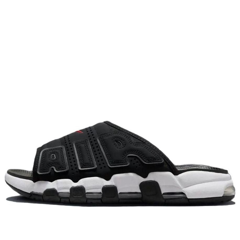 Nike Air More Uptempo Slide 'Black White Red' FJ2708-001