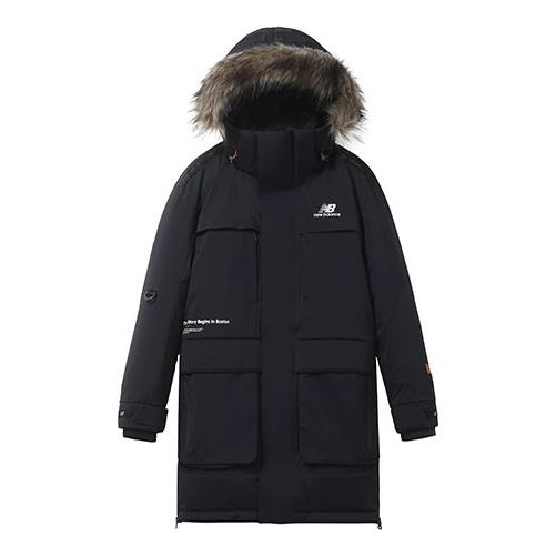 New Balance Winter Down Cotton Jacket 'Black' NPA44023-BK