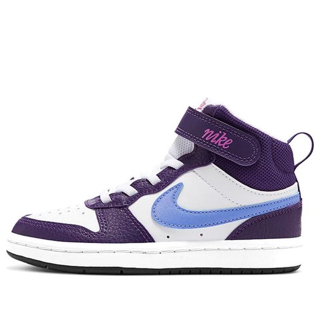 (PS) Nike Court Borough Mid 2 'Purple White Blue' CD7783-106