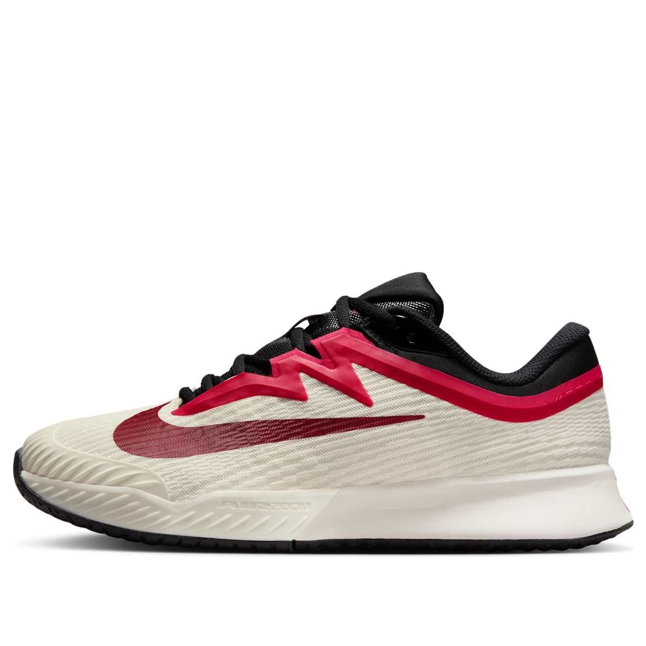 (WMNS) Nike Court Air Zoom Vapor Pro 3 HC 'Pale Ivory Sail Team Red Rush Pink' FZ2158-104