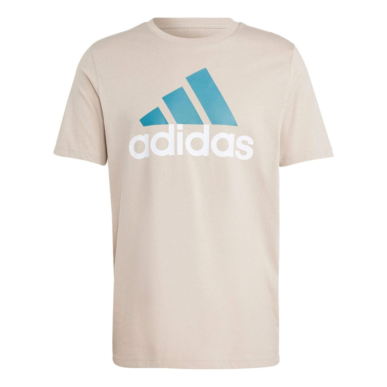 adidas Essentials Single Jersey Big Logo T-shirt 'Wonder Beige' IJ8575