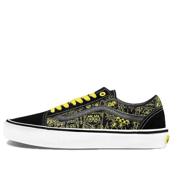 Vans Mike Gigliotti x SpongeBob SquarePants x Skate Old Skool 'Black Yellow' VN0A5FCBZAU