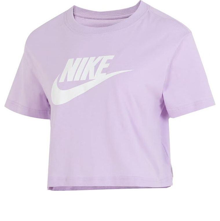 (WMNS) Nike Sportswear Essential Crop Top (Asia Sizing) 'Purple' BV6176-511