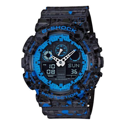 CASIO G-Shock Analog-Digital 'Blue' GA-100ST-2A
