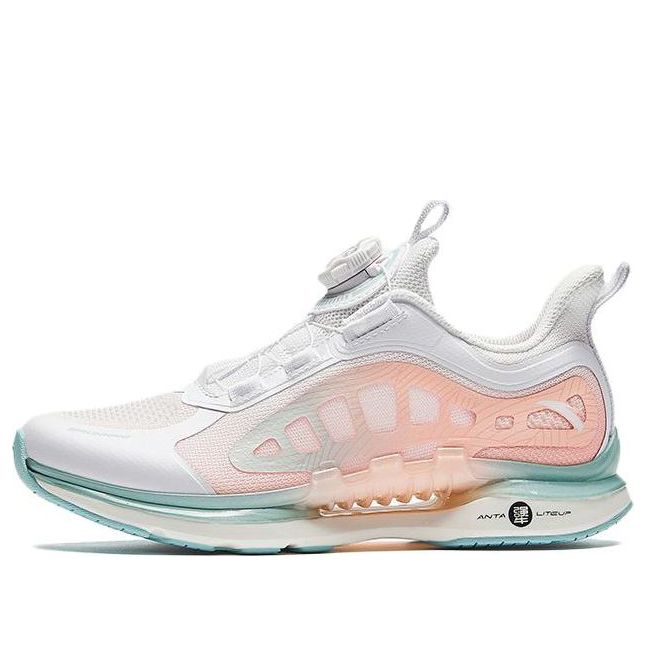 (GS) ANTA Running Series Sneakers 'White Orange Green' A322425577-5