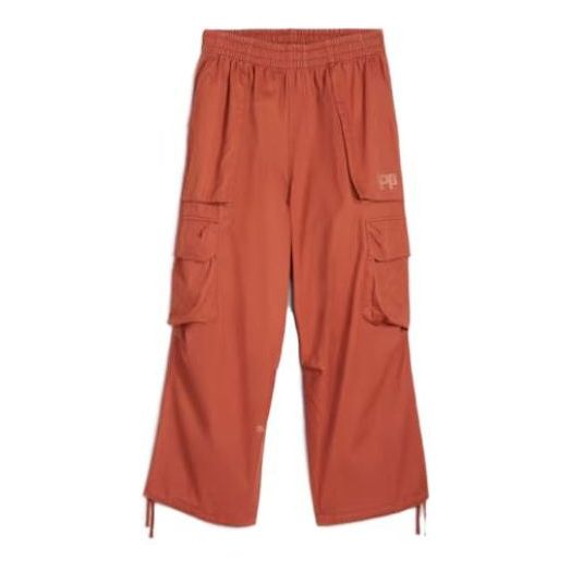 (WMNS) PUMA x PERKS AND MINI Flight Pants 'Apple Cider' 622676-41