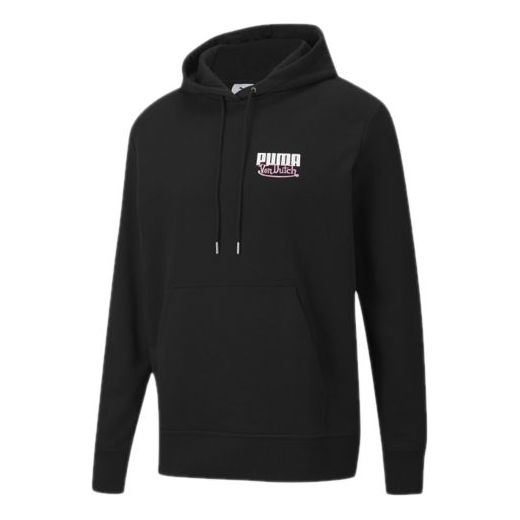 PUMA x Von Dutch Hoodie 'Black White Pink' 598323-01