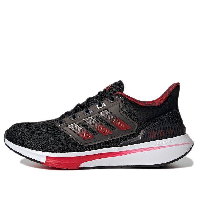 adidas EQ21 Run 'Black Fire Red' GZ4053