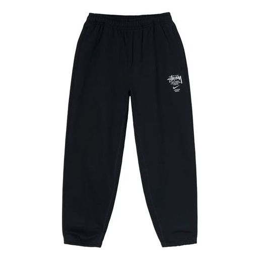 Stussy x Nike International Sweatpants 'Black' DC4227-010