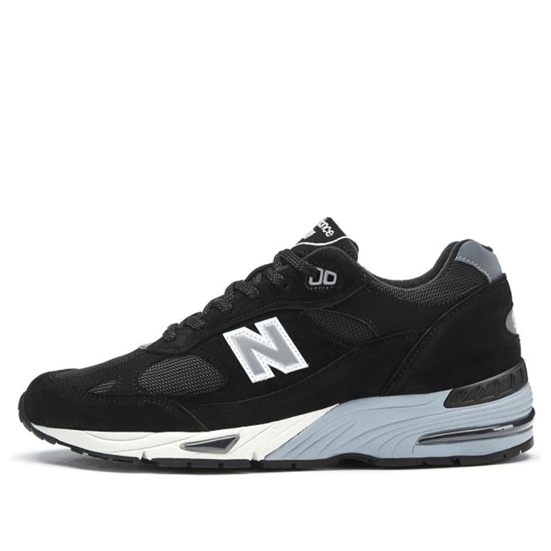 (WMNS) New Balance 991 Black/White W991EKS