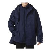 Under Armour Solid Color Leisure Warm Three-in-One Jacket 'Blue' 1300663-410
