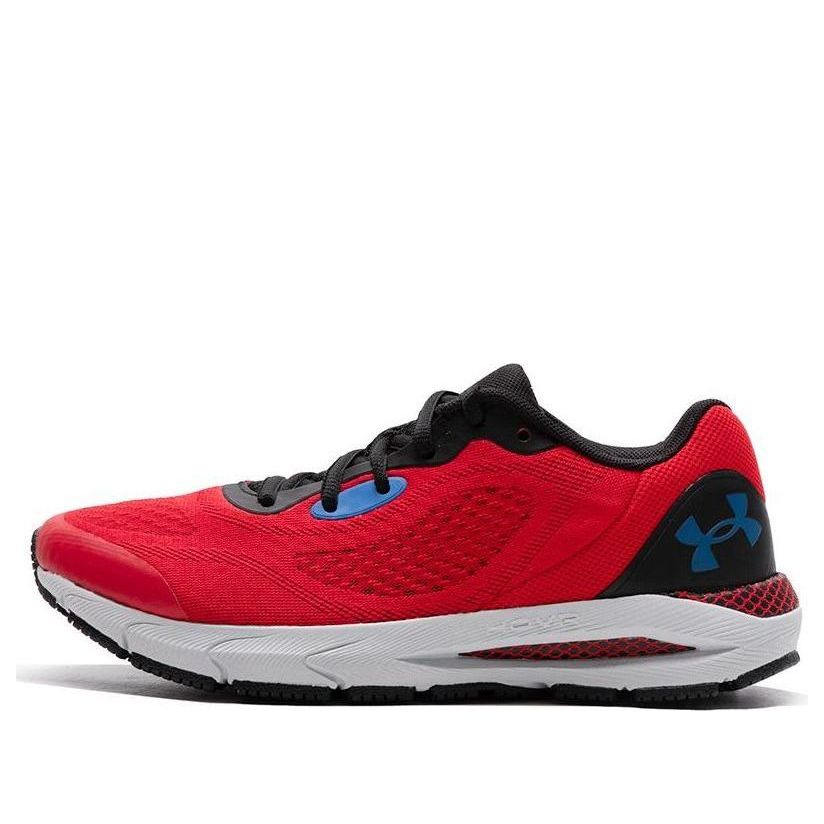 (GS) Under Armour HOVA Sonic 5 'Red White Black' 3024980-600