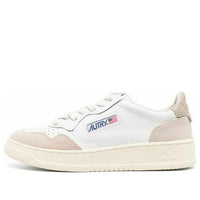 (WMNS) AUTRY Medalist Low Leather and Suede 'White Beige' AULW-LS58