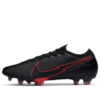Nike Mercurial Vapor 13 Elite FG Black X 'Black Red' AQ4176-060