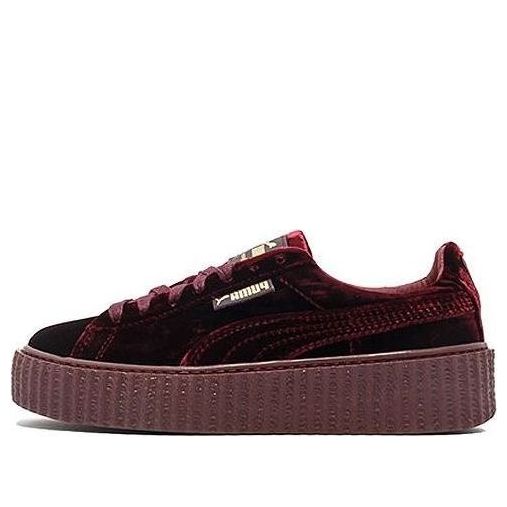 (WMNS) PUMA Fenty x Velvet Creeper 'Burgundy' 364466-02