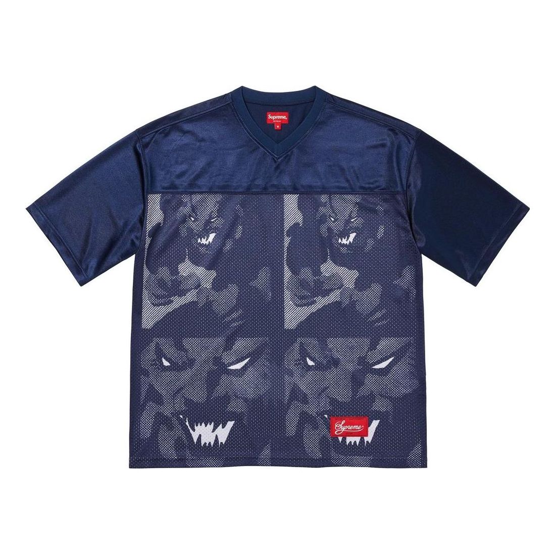 Supreme SS23 Week9 Ronin Football Jersey 'Navy' SUP-SS23-165