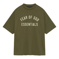 Fear of God Essentials Jersey Crewneck Tee 'Military' 125BT244195F