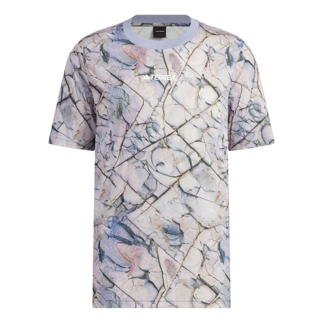 adidas x National Geographic Tencel Short Sleeve Tee 'Grey' IC2000