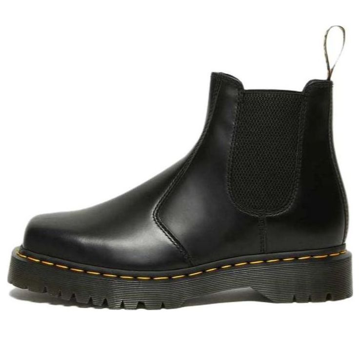 Dr. Martens 2976 Bex Squared Toe Leather Chelsea Boots 'Black' 27888001