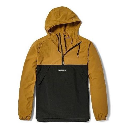 Timberland Pullover Windbreaker Jacket 'Brown Black' A2BUU-P57
