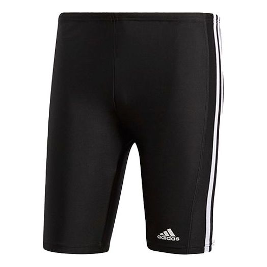 adidas Infinitex Stripe Knee-Length Elastic Shorts Black BP9503