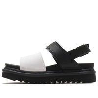 (WMNS) Dr. Martens Voss Sandals Black/White 24628009