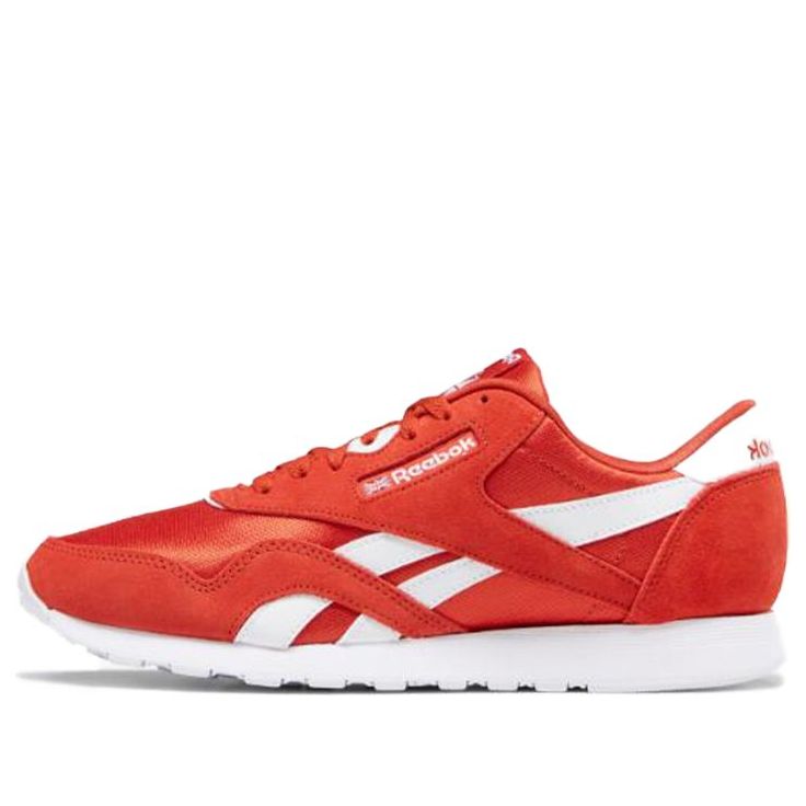 Reebok Classic Nylon Running Shoes Orange FV6071