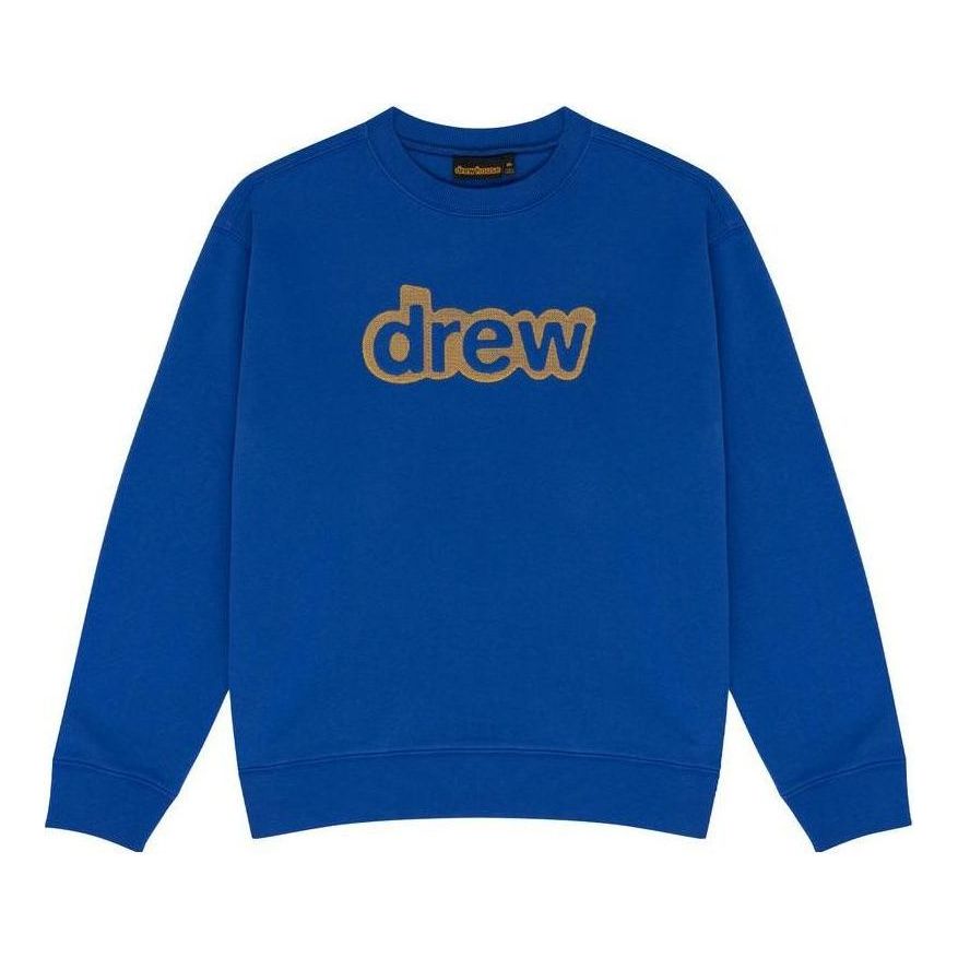 Drew House Secret Embroidered Crewneck Sweatshirt 'Blue' DH-SS23-015