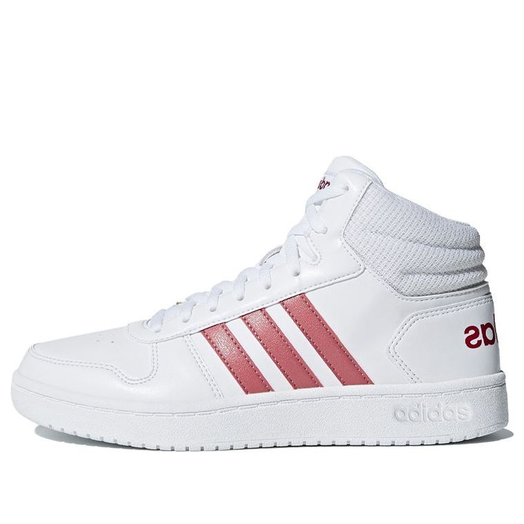 (WMNS) adidas Hoops 2.0 Mid 'White Purple Red' B42101