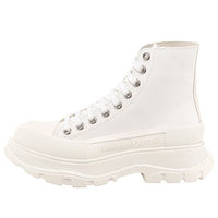 (WMNS) Alexander McQueen Tread Slick Boot 'Canvas White White' 611706W4MV29000