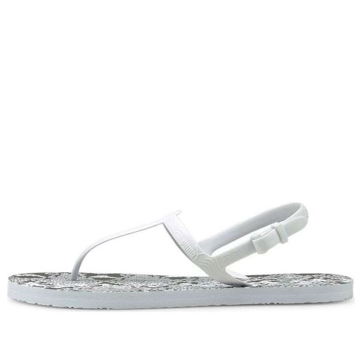 (WMNS) PUMA Cozy Sandal 'Untamed - White Black' 375213-03
