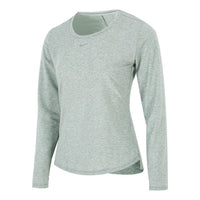 (WMNS) Nike Solid Color Training Sports Quick Dry Long Sleeves Light Blue T-Shirt DD0621-357