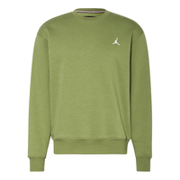Air Jordan Brooklyn Fleece Crew-Neck Sweatshirt 'Sky J Light Olive' FJ7777-340